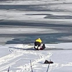 Man Falls Through Ice - Saved
