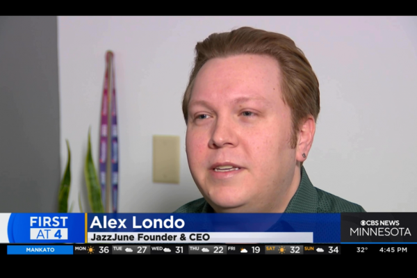 JazzJune CEO Featured on WCCO TV for Creating World’s First Online Course Entirely Using Artificial Intelligence