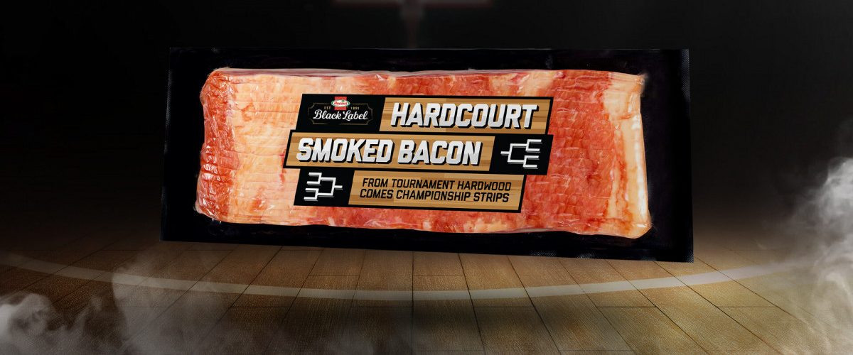 Smoked Bacon Elite Maple Wood College Basketball