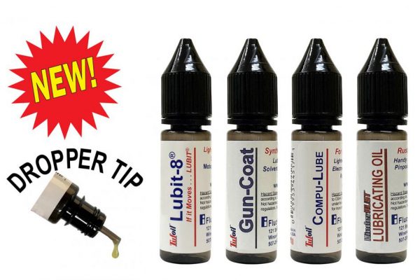 Fluoramics Introduces NEW Dropper Tip Oilers to Replace Pocket Oilers