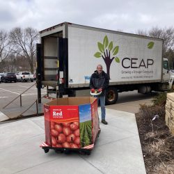 TopLine Financial Credit Union Members and Employees Give Back During FoodShare Month