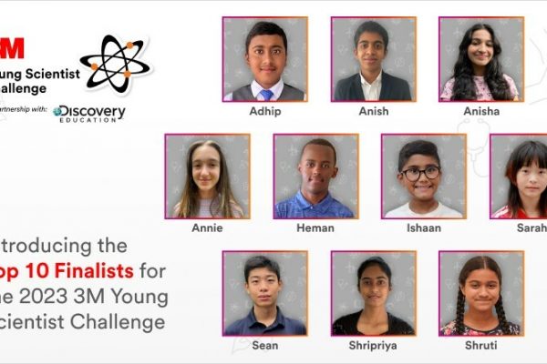 3M Young Scientist Challenge Finalists