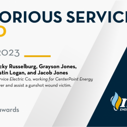 Four from Service Electric Co. Receive MEA Meritorious Service Awards