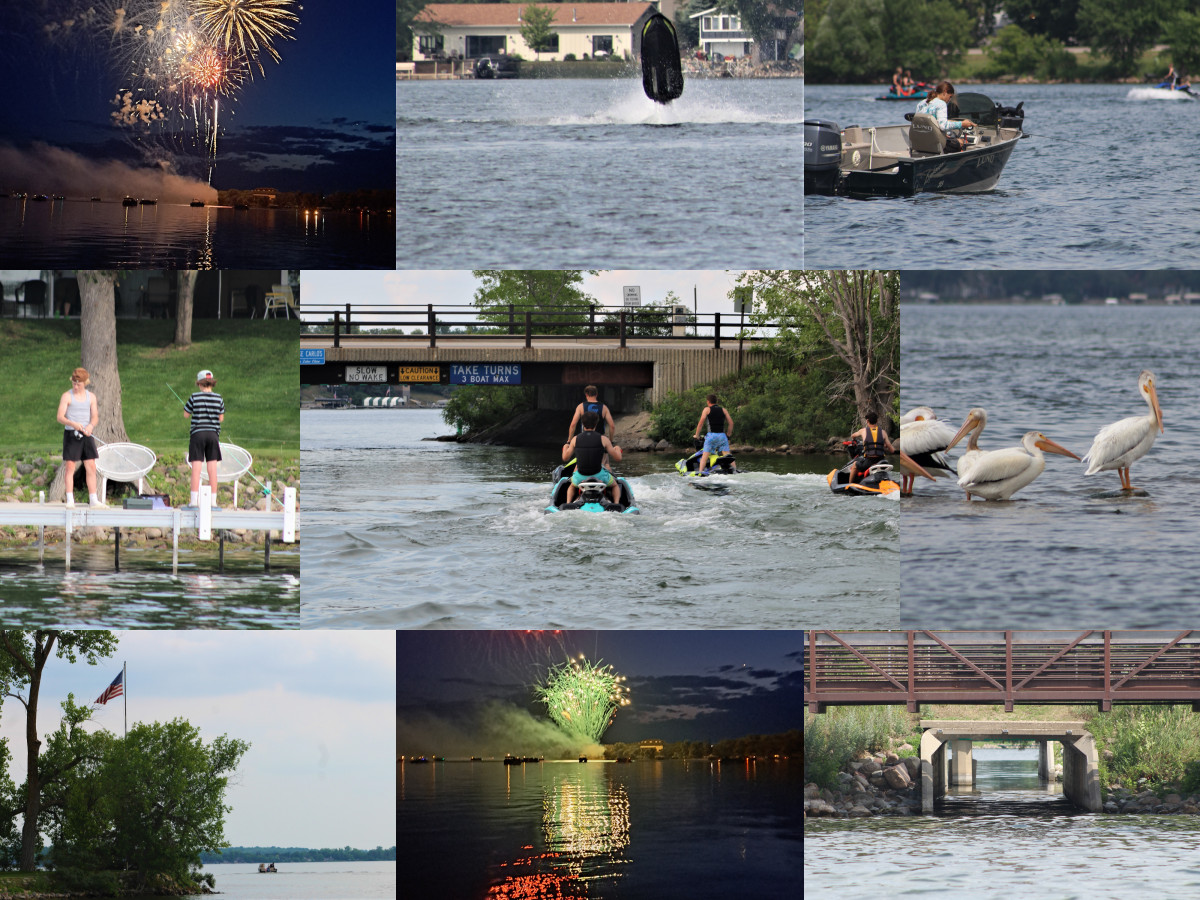 4th of July at the Lakes - Collage