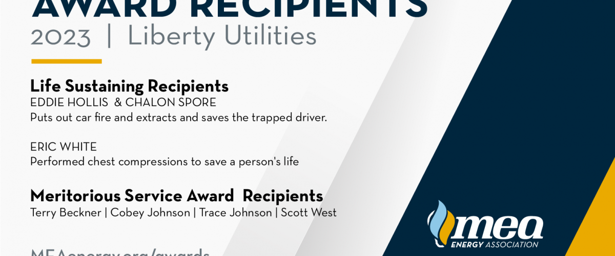 Liberty Utilities MEA Awards