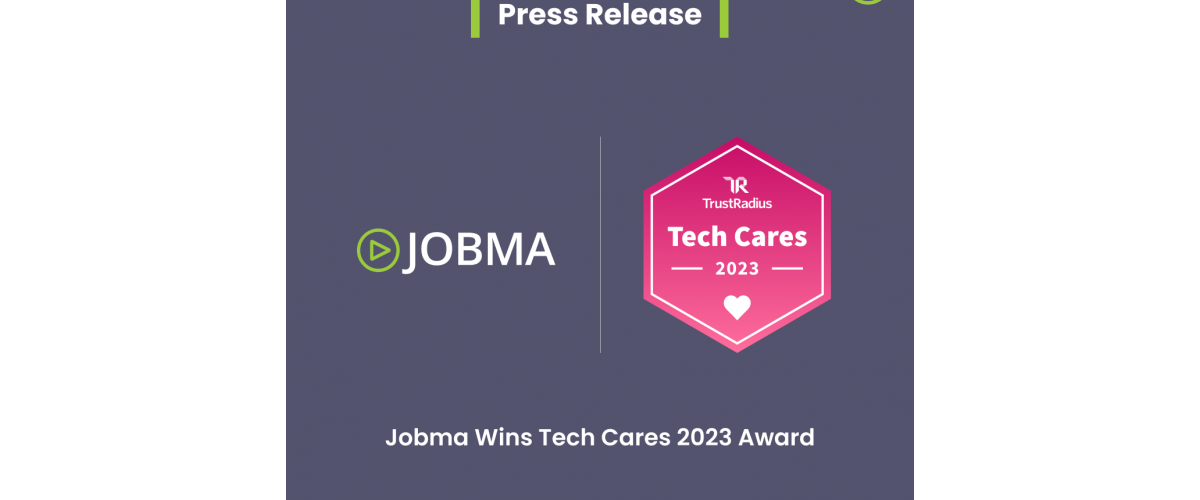 Jobma Tech Cares 2023 Award