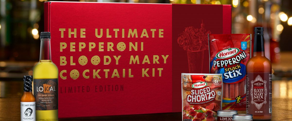 Ultimate Pepperoni Bloody Mary Cocktail Kit