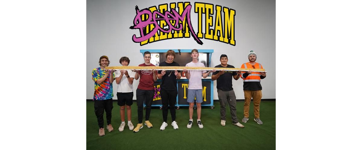 Teen YouTuber FHK Shatters World Record with 12-Foot French Fry Surprises Top YouTuber Matthew Beem