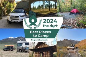 The Dyrt 2024 Best Places To Camp Regional Awards 