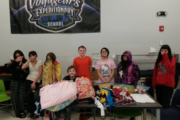 VES Students Project Benefits Great River Rescue